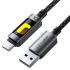 ACEFAST C21-04 Data & Charger Cable LED RGB 7 Gradient Light Indicator USB-A To Type-C Fast Charging Fantasy Color Series